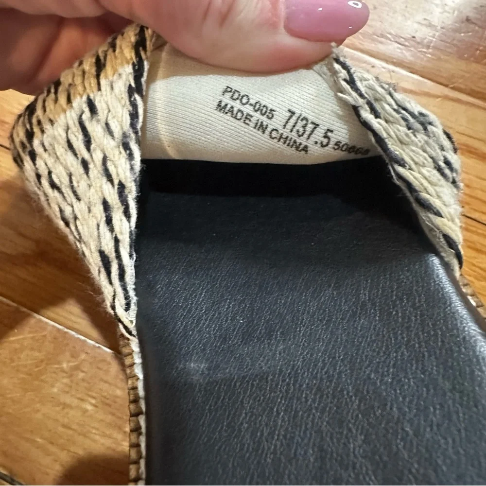 Dirty Laundry Pivot Platform Slide‎ Sandal Y2K Size 7